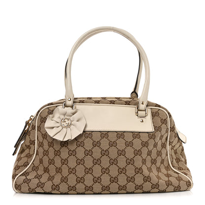 Gucci Monogram Trophy Tote Beige Ebony Mystic White 1 of 9