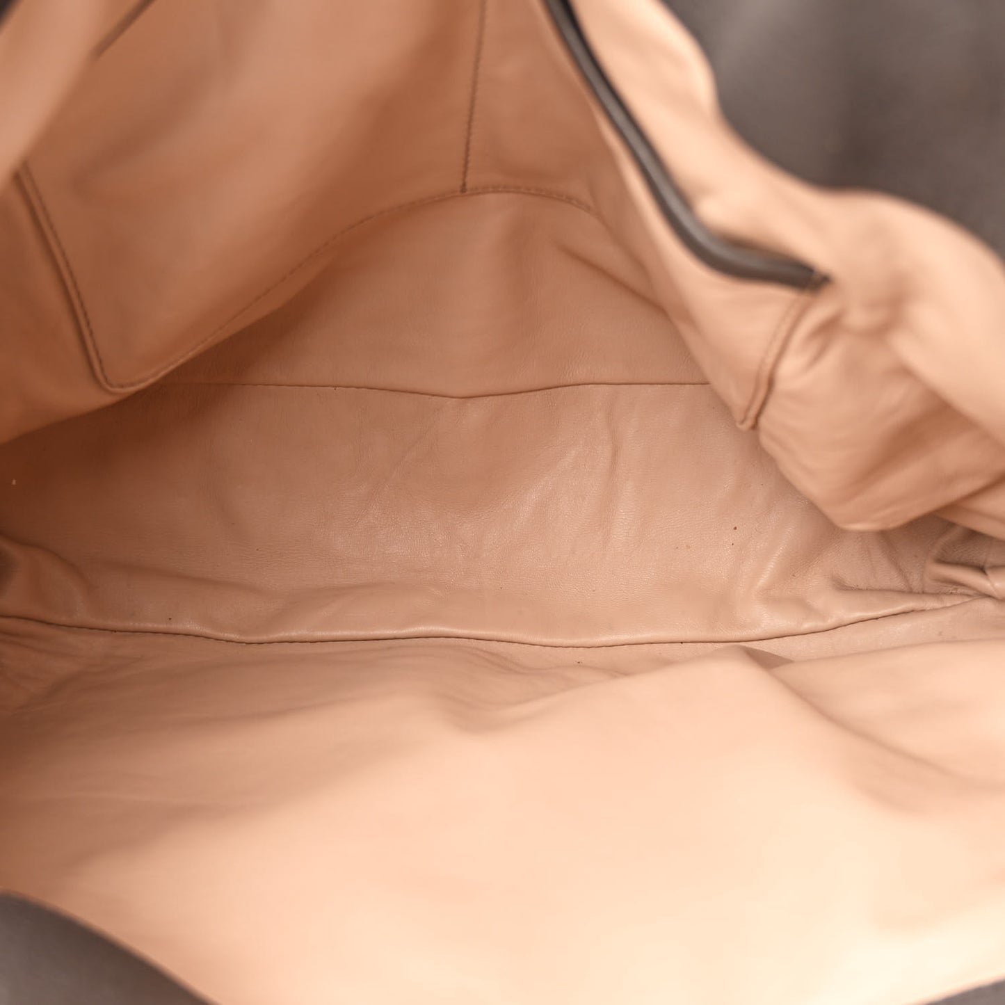 Cervo Deerskin Tote Grigio