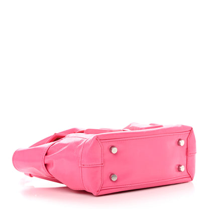 Bottega Veneta Paper Calfskin Maxi Intrecciato Mini Arco Pink 4 of 13