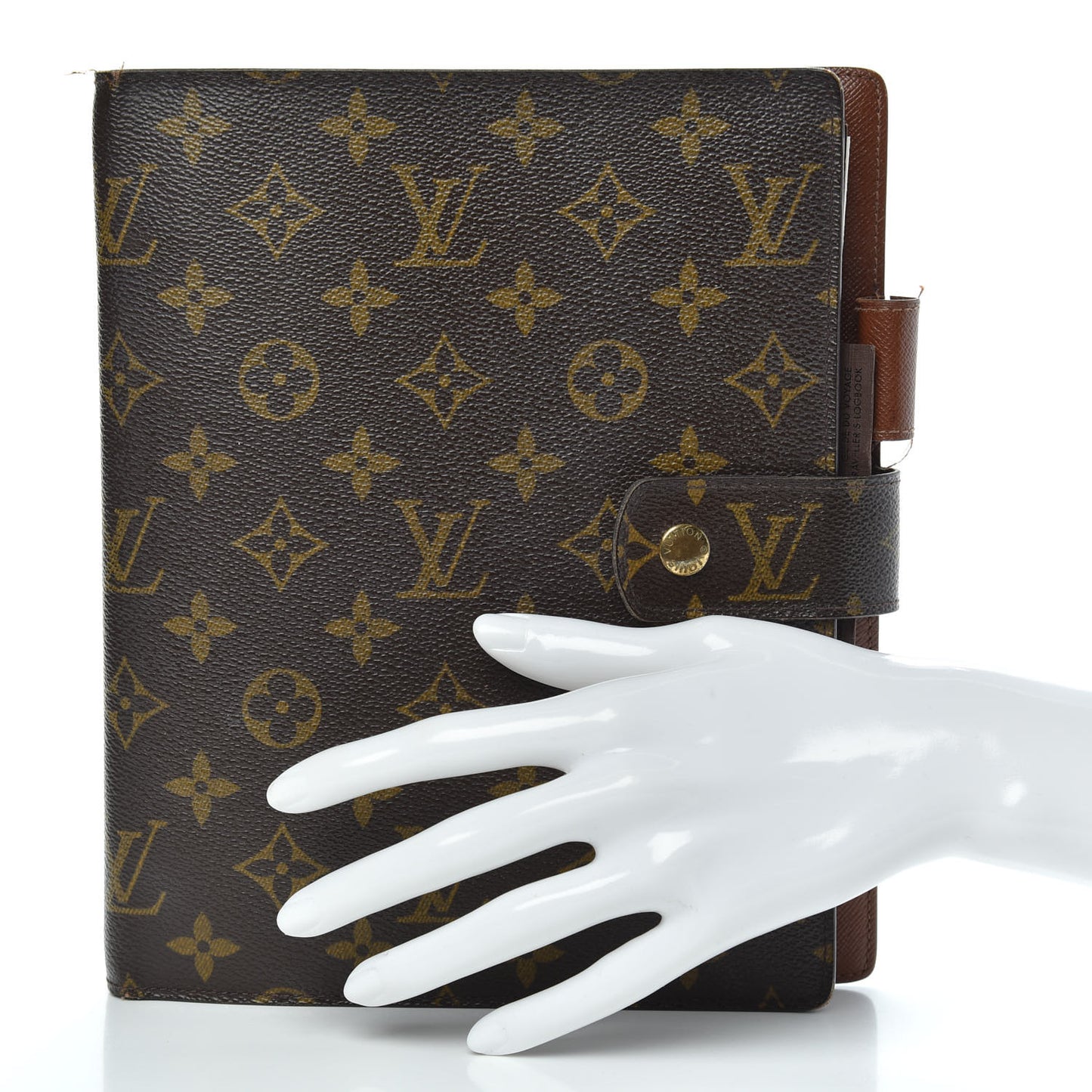 Monogram Large Ring Agenda Cover
