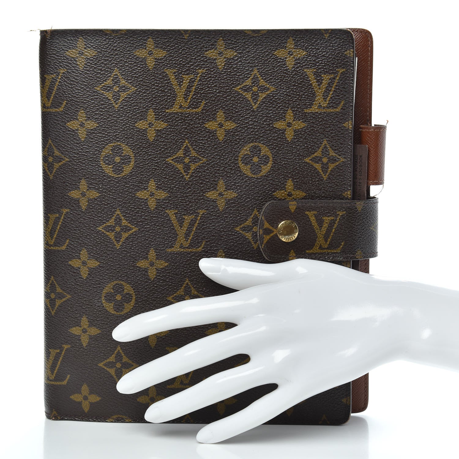 Louis Vuitton Monogram Large Ring Agenda Cover 2 of 13