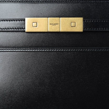 Saint Laurent Calfskin Small Manhattan Shopper Tote Black 9 of 11