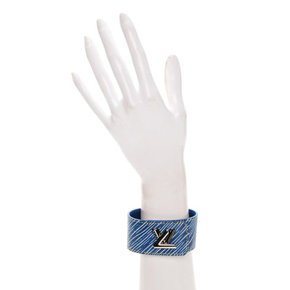 Louis Vuitton Epi Twist It Cuff 19 Denim Light 2 of 7