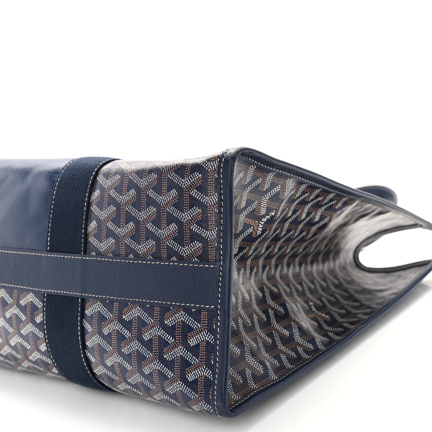 Goyardine Villette Tote Blue