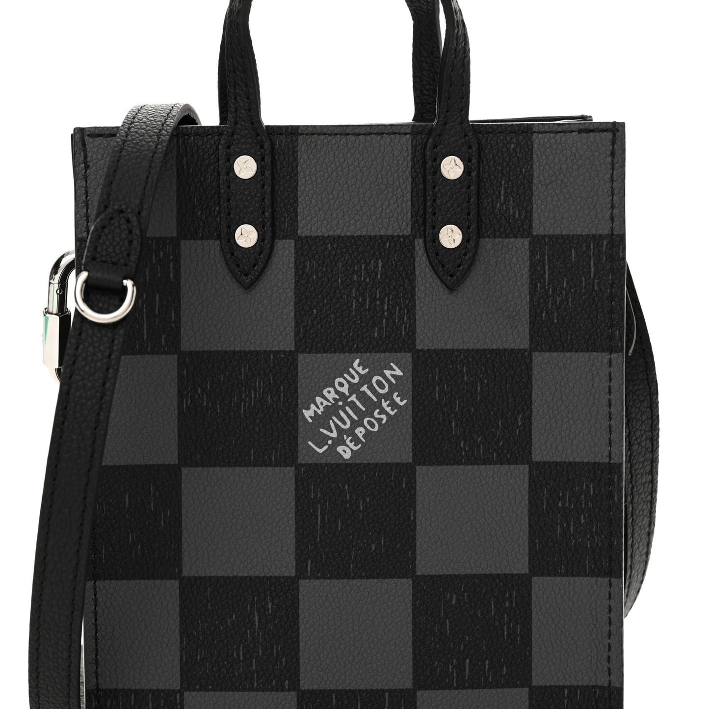 Damier Graphite Sac Plat XS Black