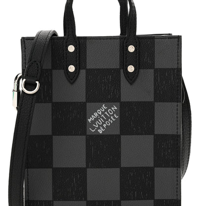 Louis Vuitton Damier Graphite Sac Plat XS Black 7 of 11