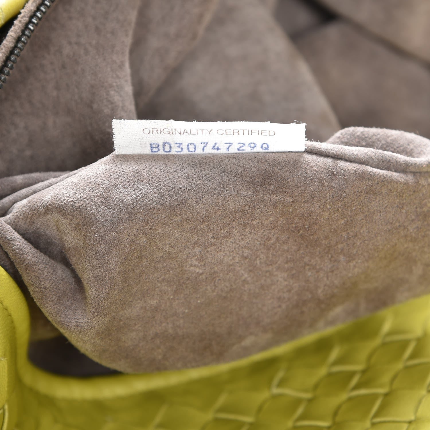 Bottega Veneta Nappa Intrecciato Large Seamless Tote New Chartreuse 8 of 8