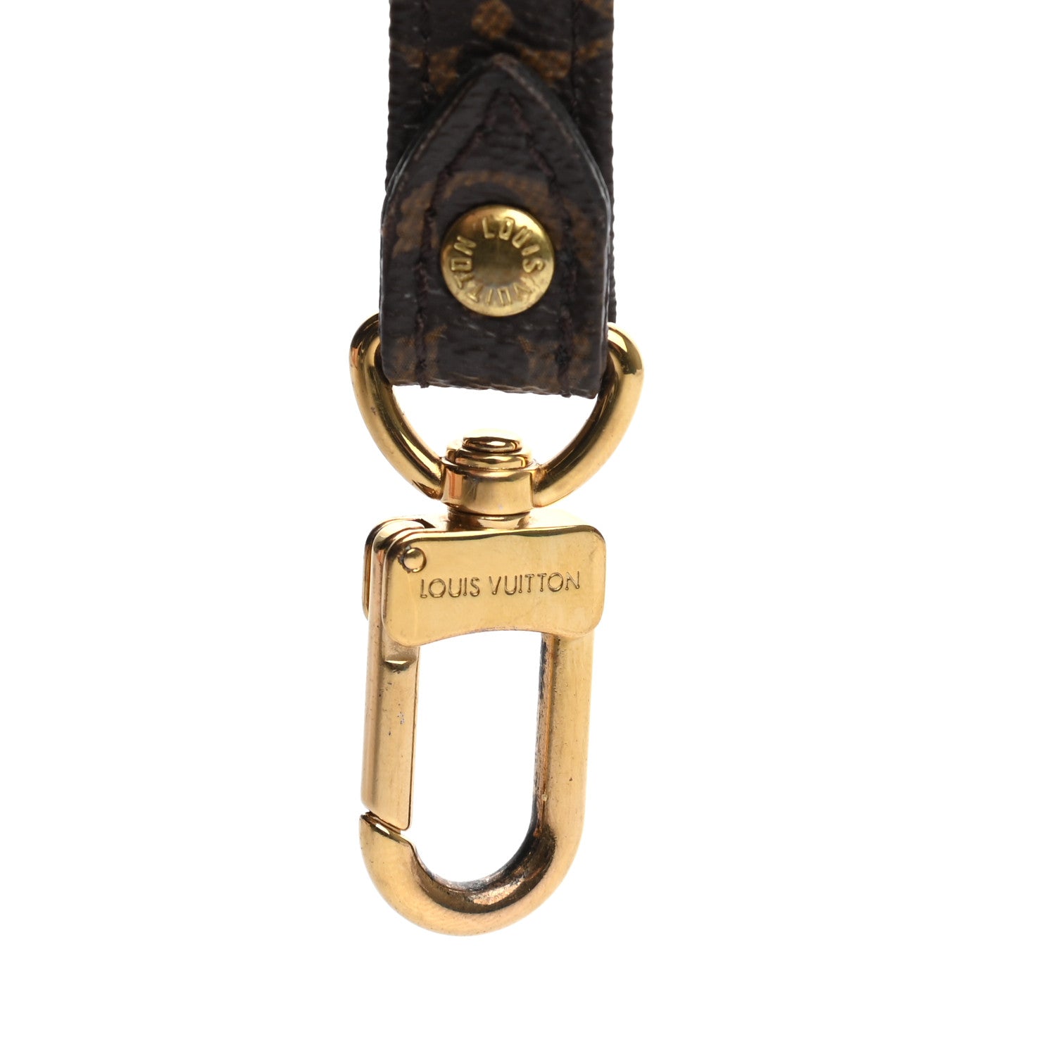 Louis Vuitton Monogram 16mm Adjustable Shoulder Strap 3 of 4