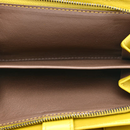 Bottega Veneta Nappa Intrecciato Continental Snap Wallet Kiwi 7 of 8