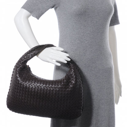 Bottega Veneta Nappa Intrecciato Medium Veneta Hobo Ebano 2 of 8