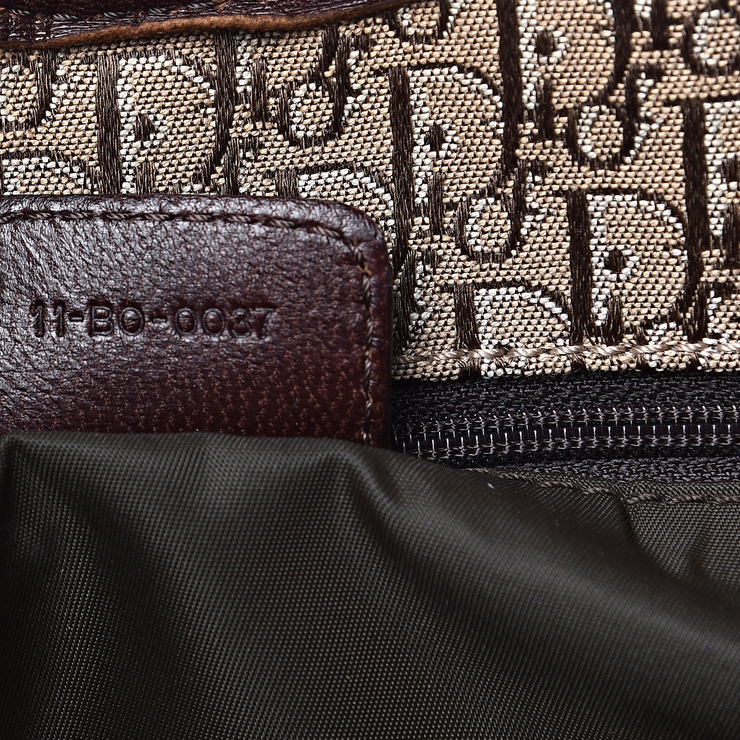 Christian Dior Monogram Hobo Brown 6 of 8