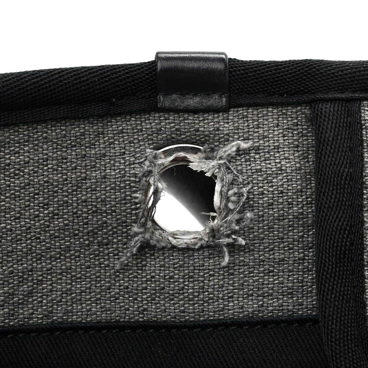 Canvas Large Deauville Tote Grey