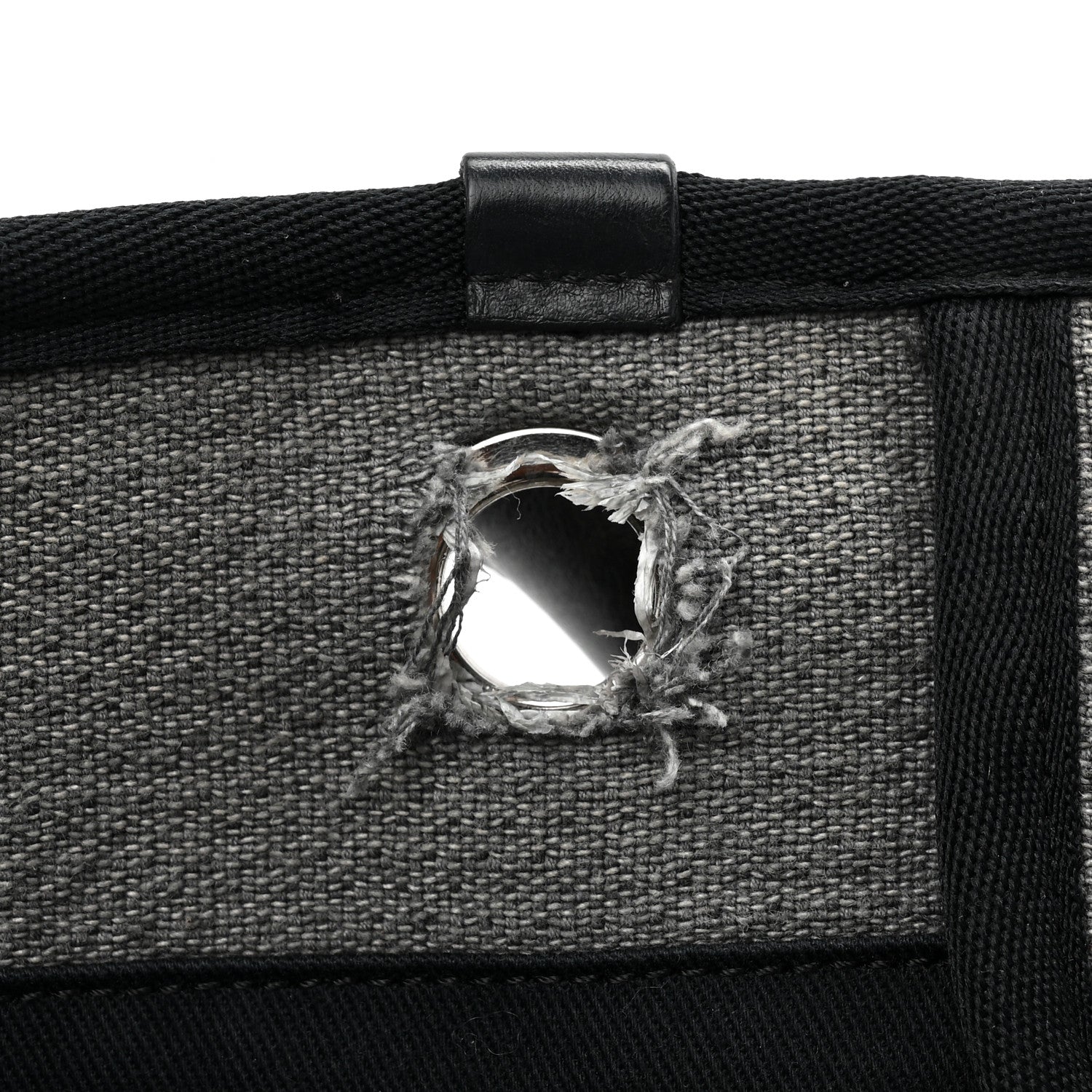 Chanel Canvas Large Deauville Tote Grey 11 of 11