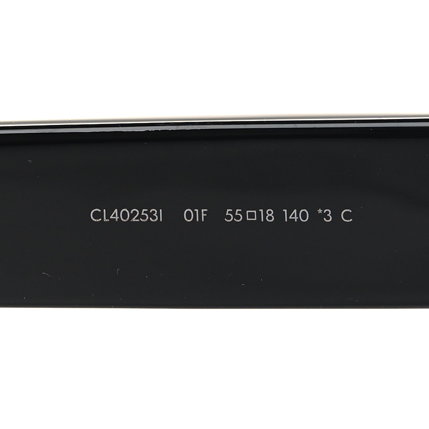 Celine Acetate Triomphe Sunglasses CL 40253I Black 6 of 7
