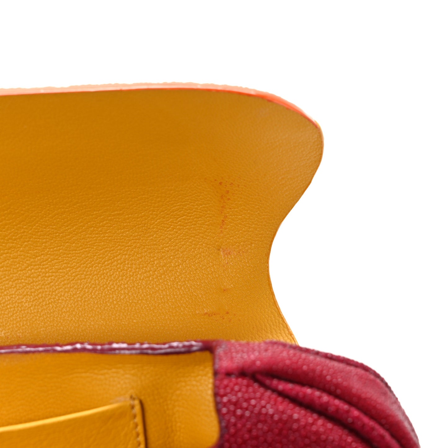 Galuchat Maestria Clutch Fuchsia