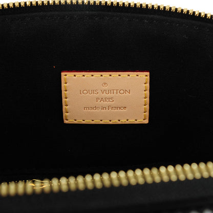 Louis Vuitton Vernis Lockit PM Black 6 of 7
