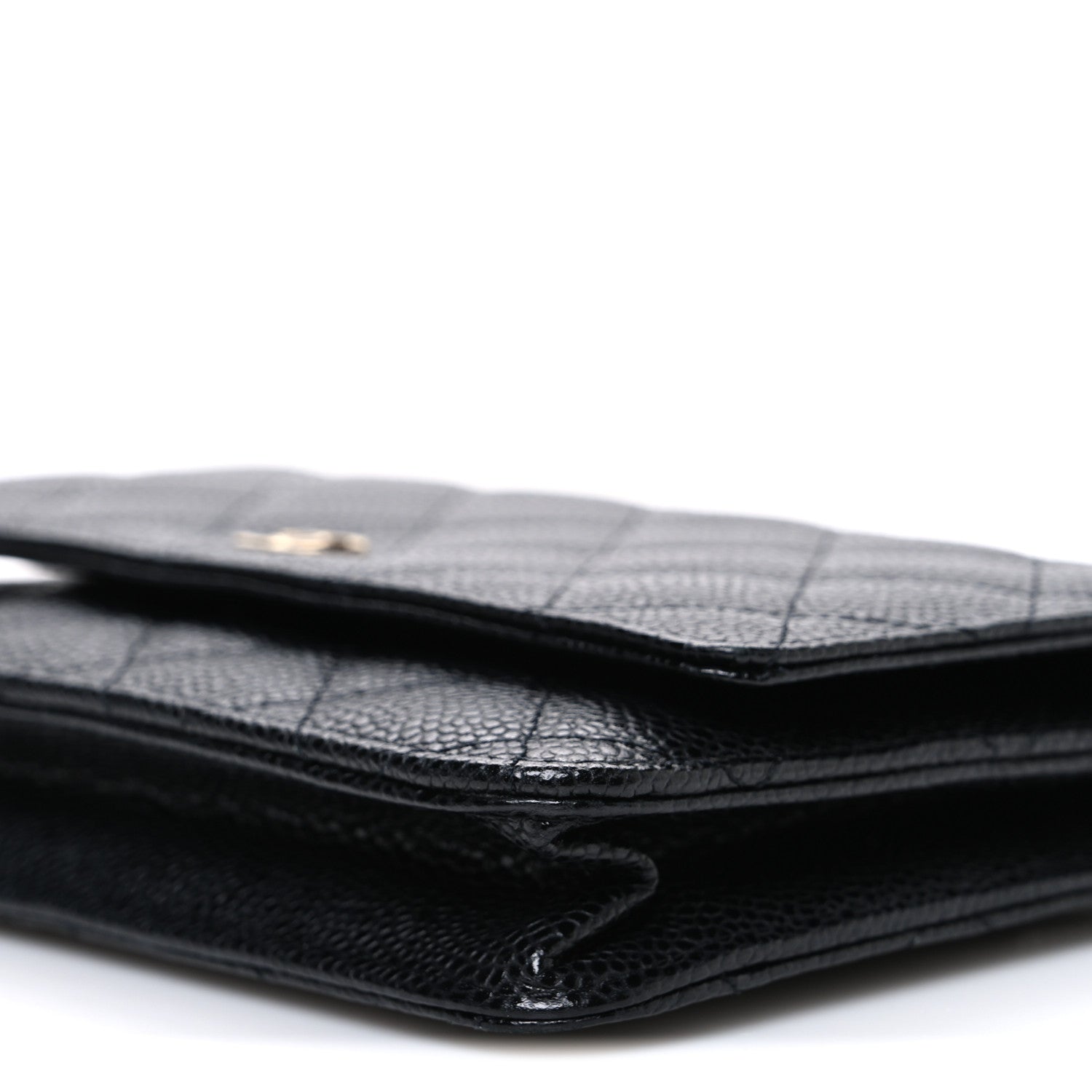 Chanel Caviar Quilted Wallet on Chain WOC Black 11 of 11