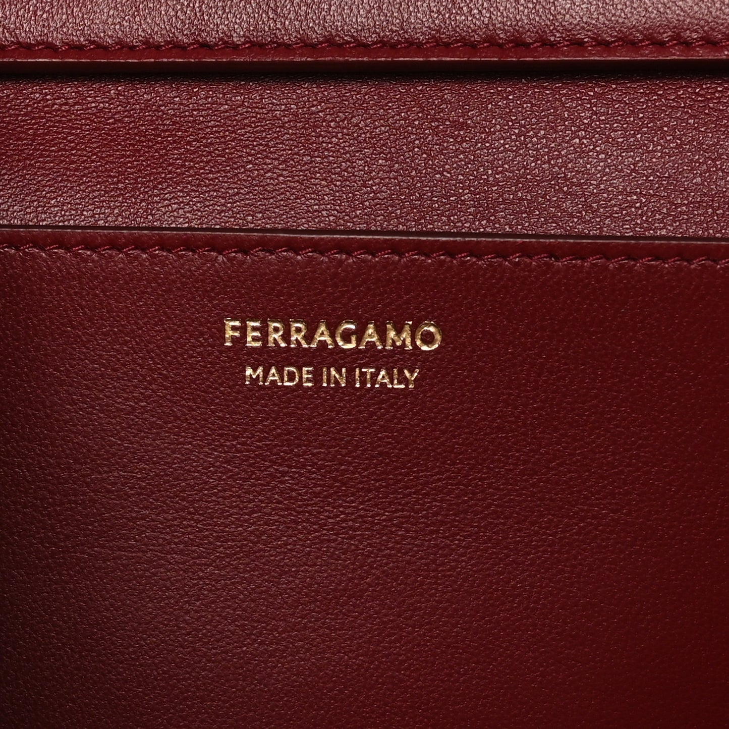 Calfskin Large Hug Soft Bicolor Shoulder Bag Oxblood