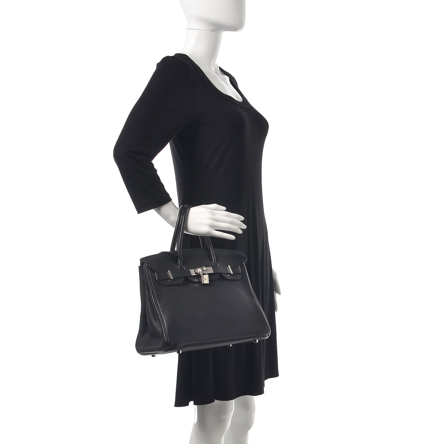 Togo Birkin 30 Black