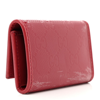 Gucci Imprime Monogram 6 Key Case Red 3 of 10