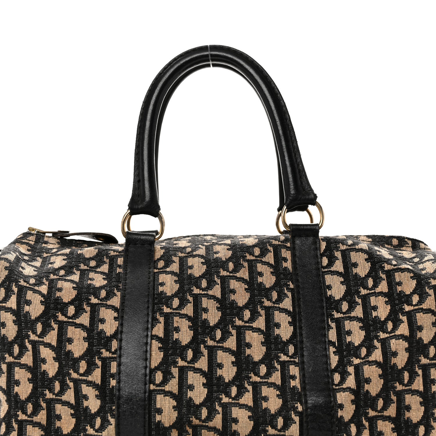 Christian Dior Monogram Boston Black 7 of 12