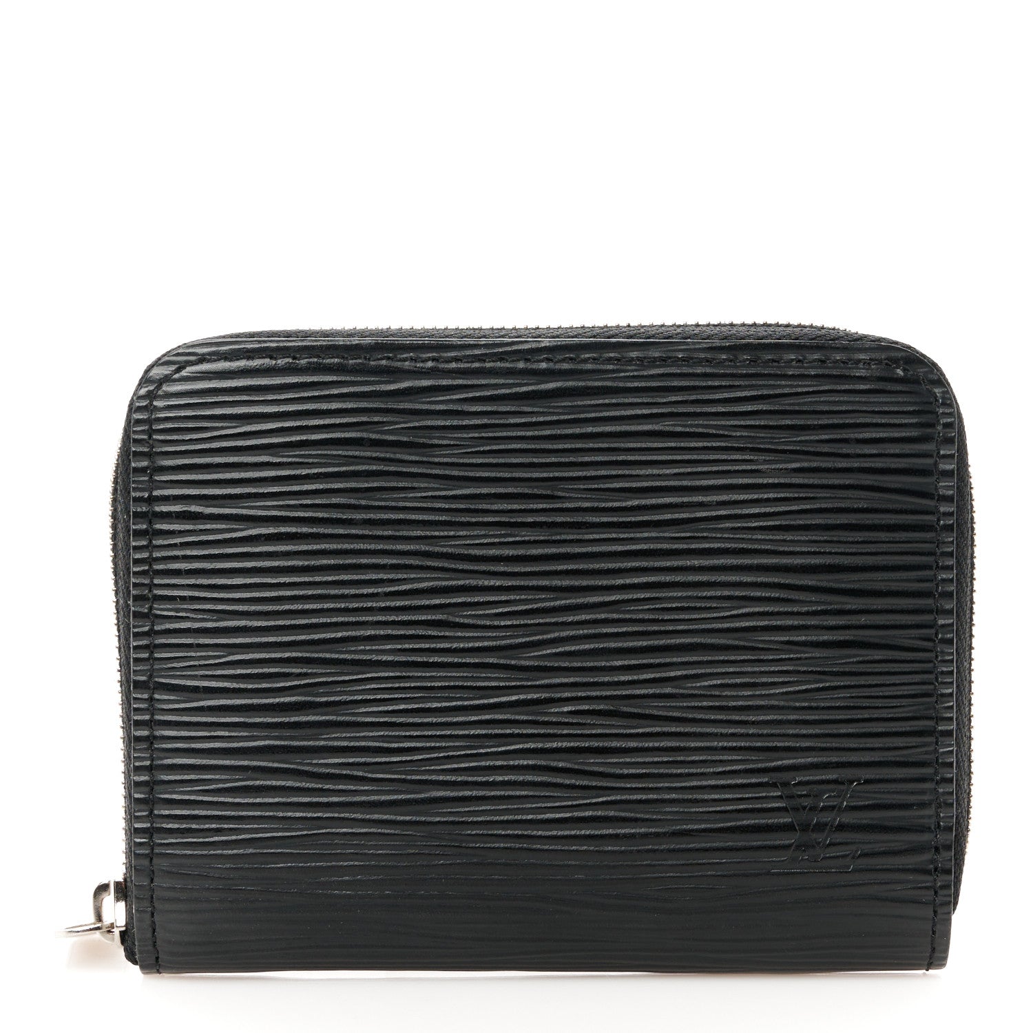 Louis Vuitton Epi Zippy Coin Purse Black 1 of 8
