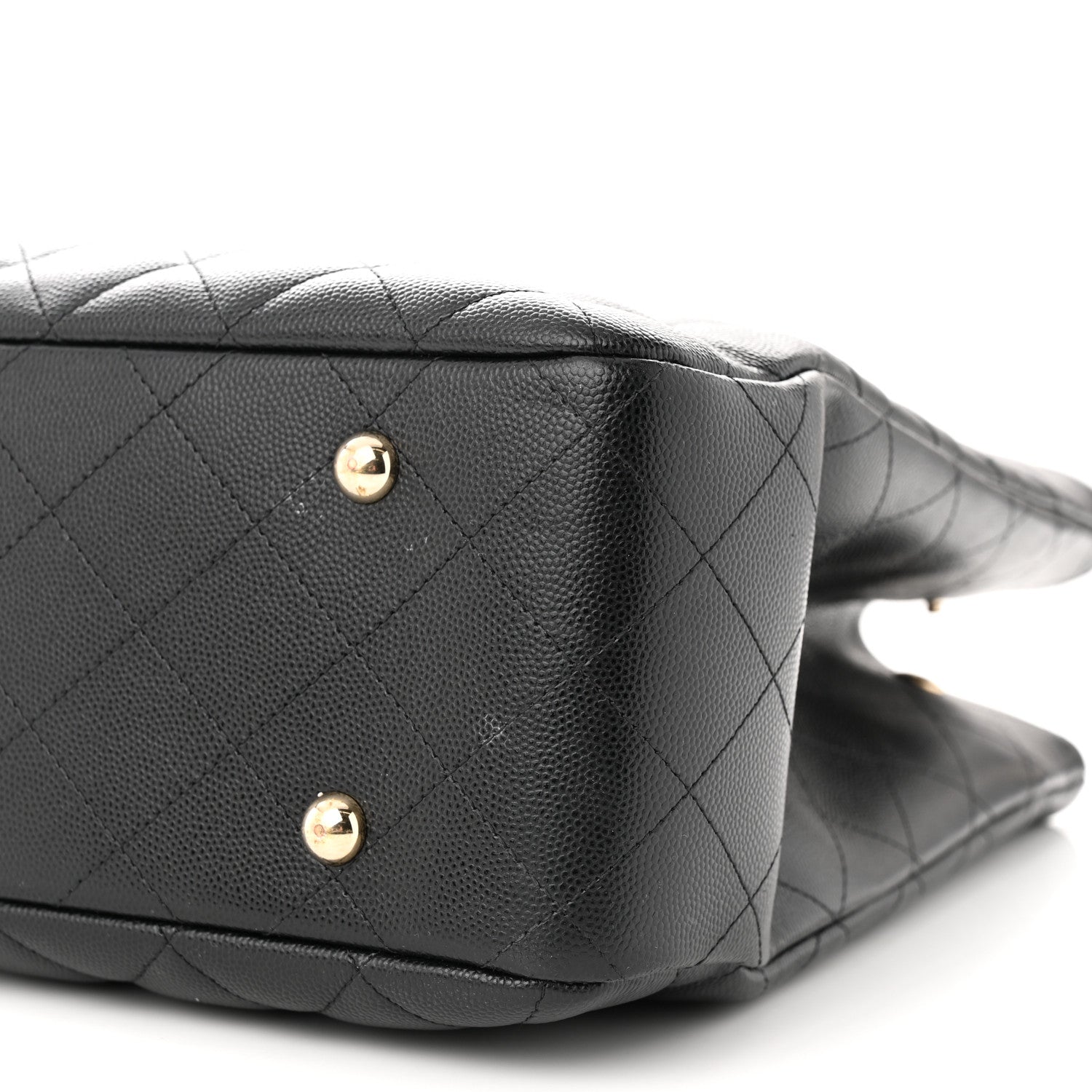 Chanel Caviar Quilted Large Shopping Tote Black 10 of 13