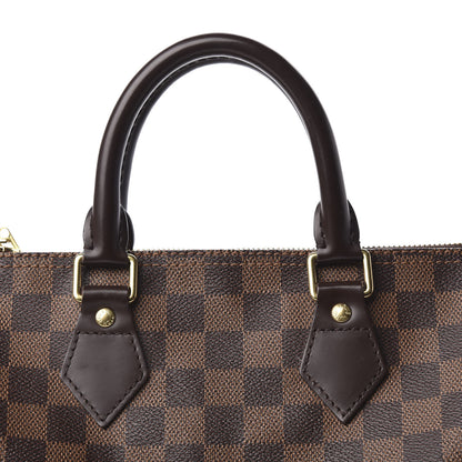 Louis Vuitton Damier Ebene Speedy Bandouliere 25 8 of 9
