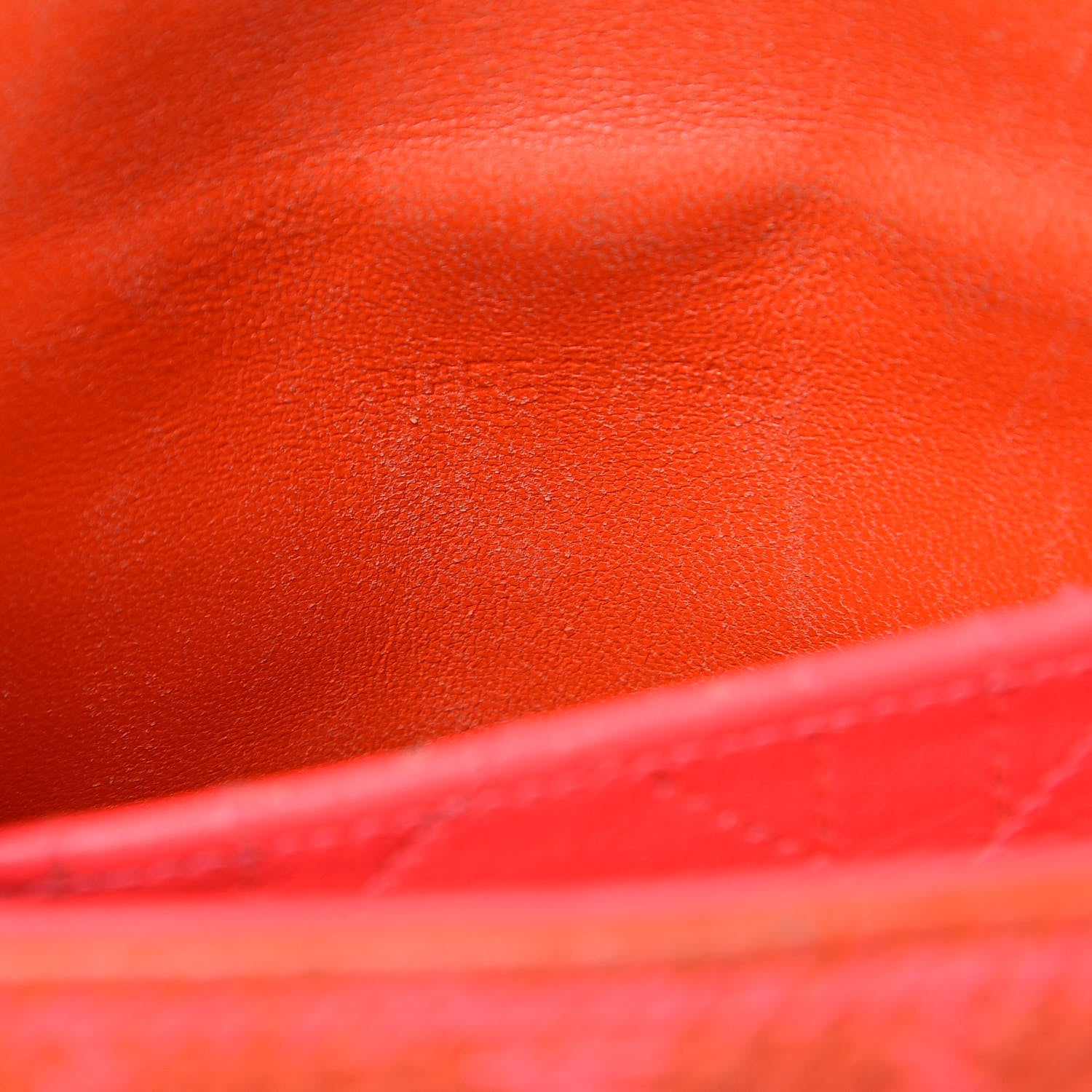 Christian Dior Lambskin Cannage Mini Miss Dior Flap Orange 15 of 15