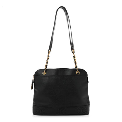 Chanel Caviar CC Shoulder Bag Black 1 of 11