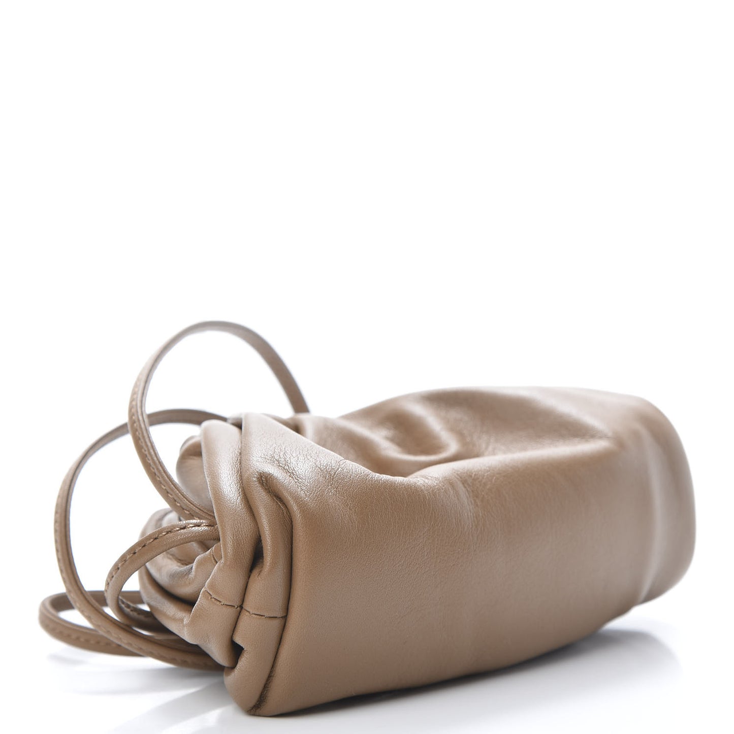 Butter Calfskin Coin Purse Cammello