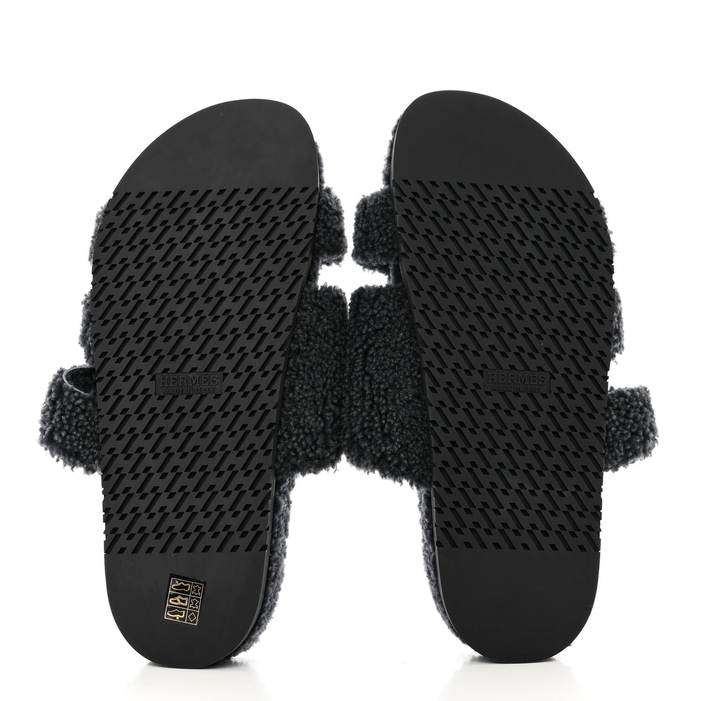 Woolskin Mens Chypre Sandals 42 Gris Chiné