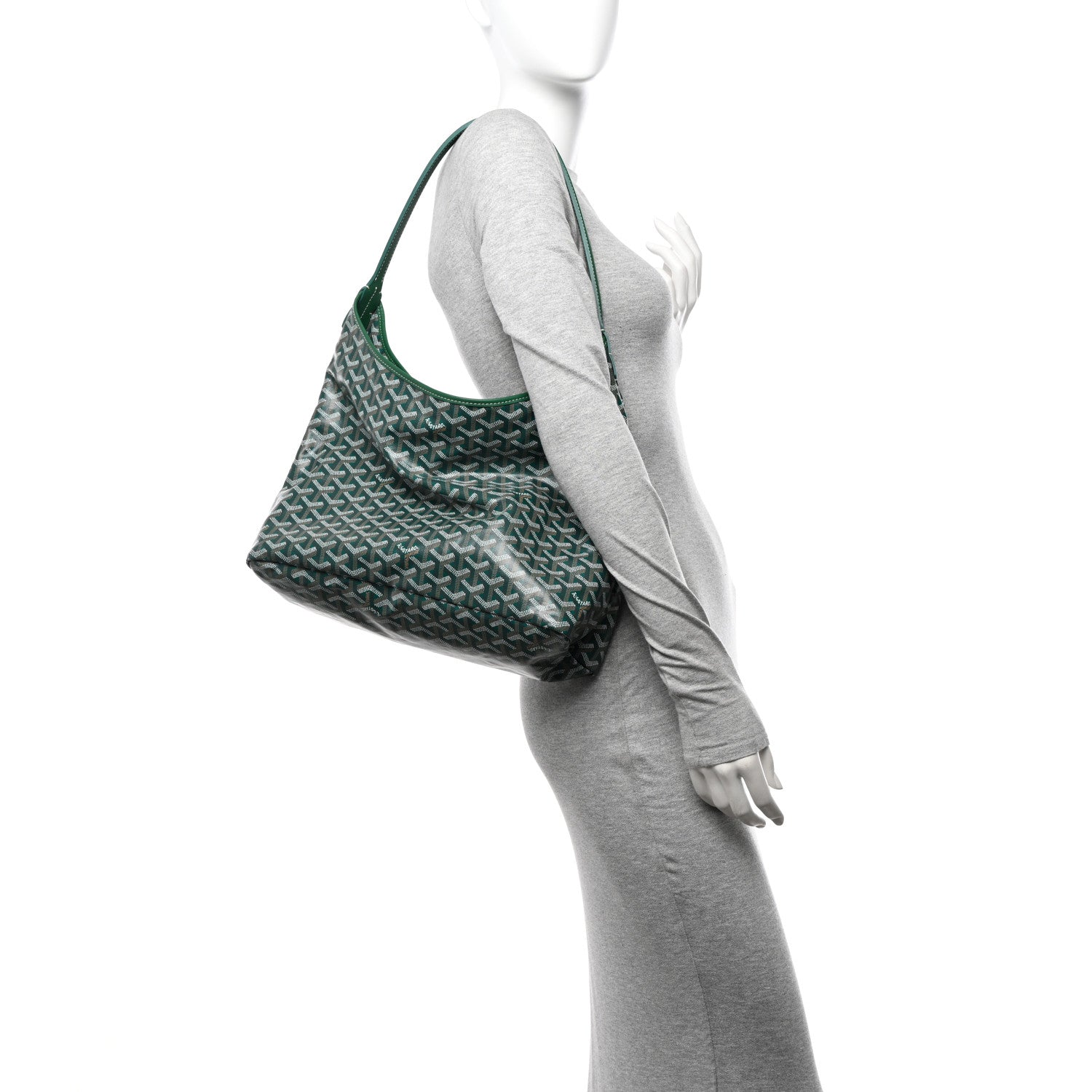 Goyard Goyardine Boheme Hobo Green 2 of 9