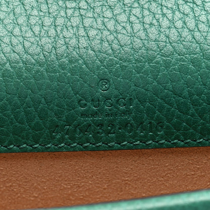 Gucci Dollar Calfskin Crystal Super Mini Dionysus Shoulder Bag Emerald 6 of 9