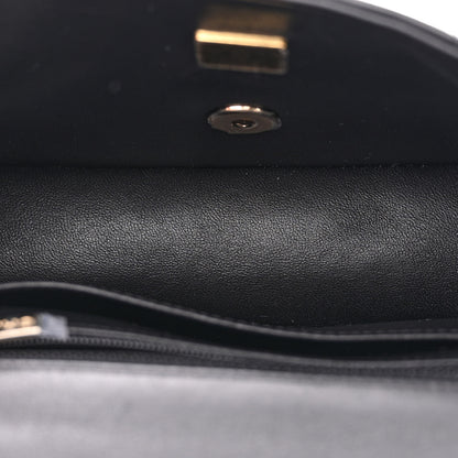 Chanel Lambskin Quilted Mini Rectangular Flap Black 5 of 13