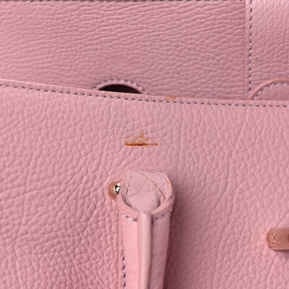 Balenciaga Grained Calfskin L Tube Round Tote Rose 15 of 19