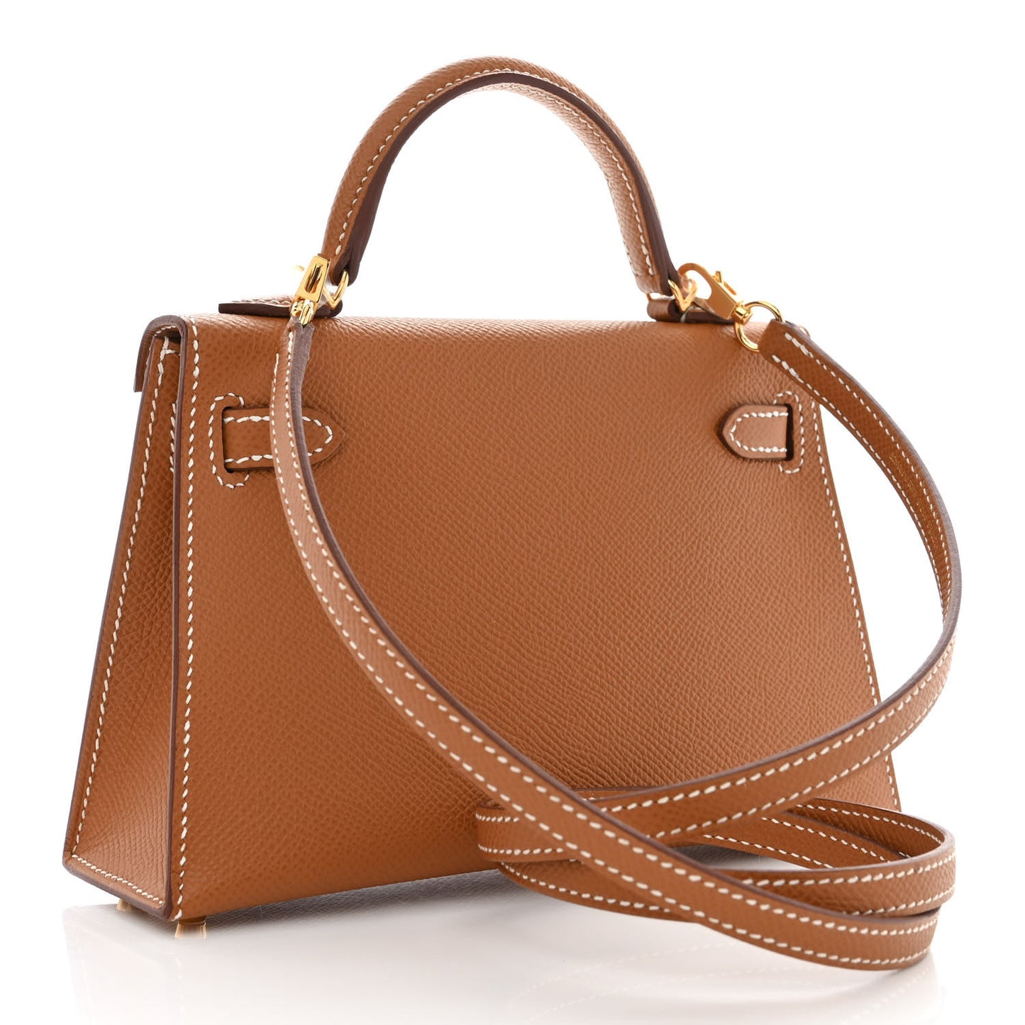 Epsom Mini Kelly Sellier 20 Gold