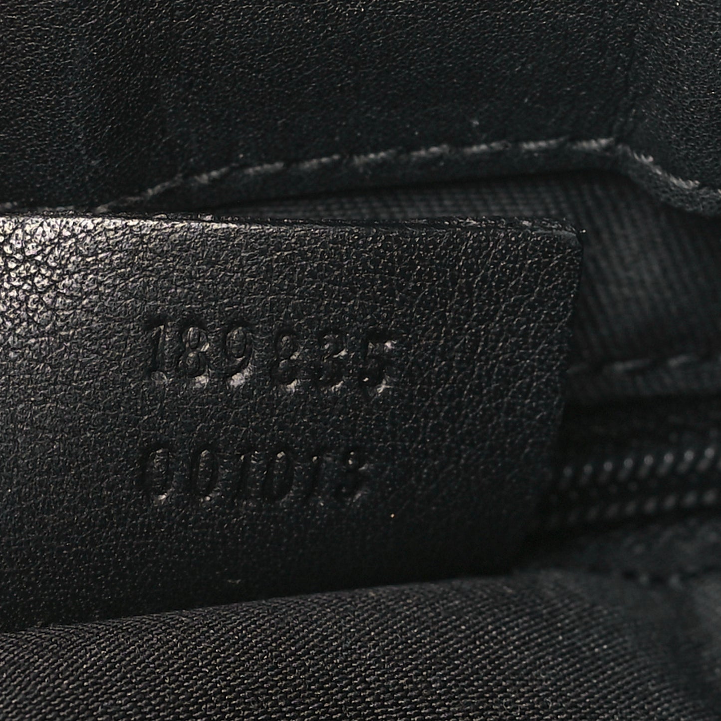 Monogram Large D Gold Hobo Black