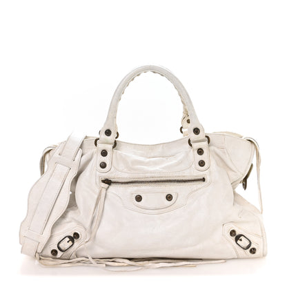 Balenciaga Agneau Classic Hardware City Ivory 1 of 10