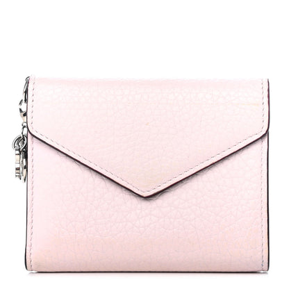 Christian Dior Bullcalf Diorissimo Medium Envelope Wallet Rose Poudre 1 of 4