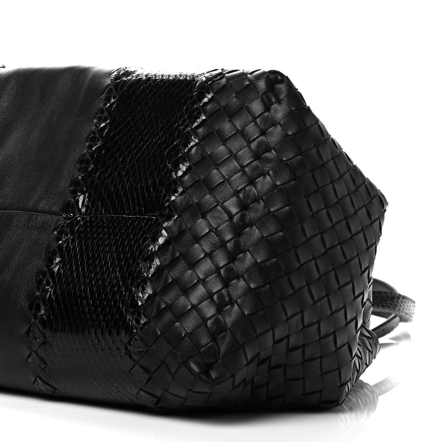 Bottega Veneta Nappa Intrecciato Ayers Medium Tote Black 9 of 9
