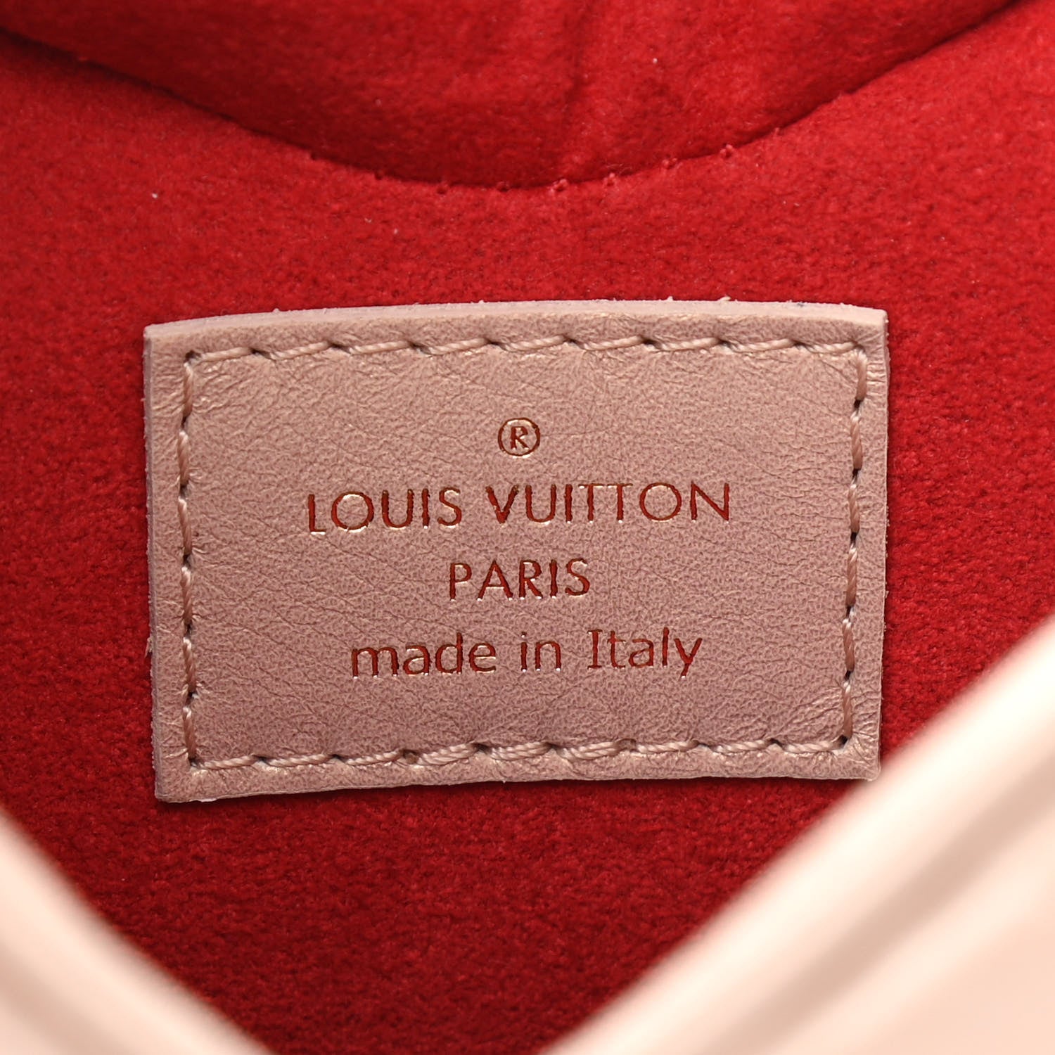 Louis Vuitton Lambskin Embossed Monogram Fall In Love Sac Coeur Light Pink 6 of 12