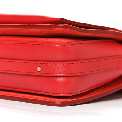 Chloe Calfskin Suede Small Roy Bag Plaid Red 10 of 11