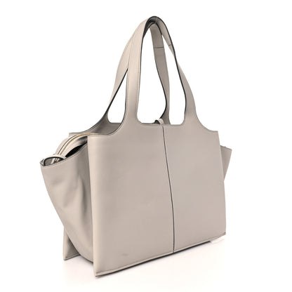 Celine Baby Grained Calfskin Medium Tri-Fold Bag Powder 3 of 10