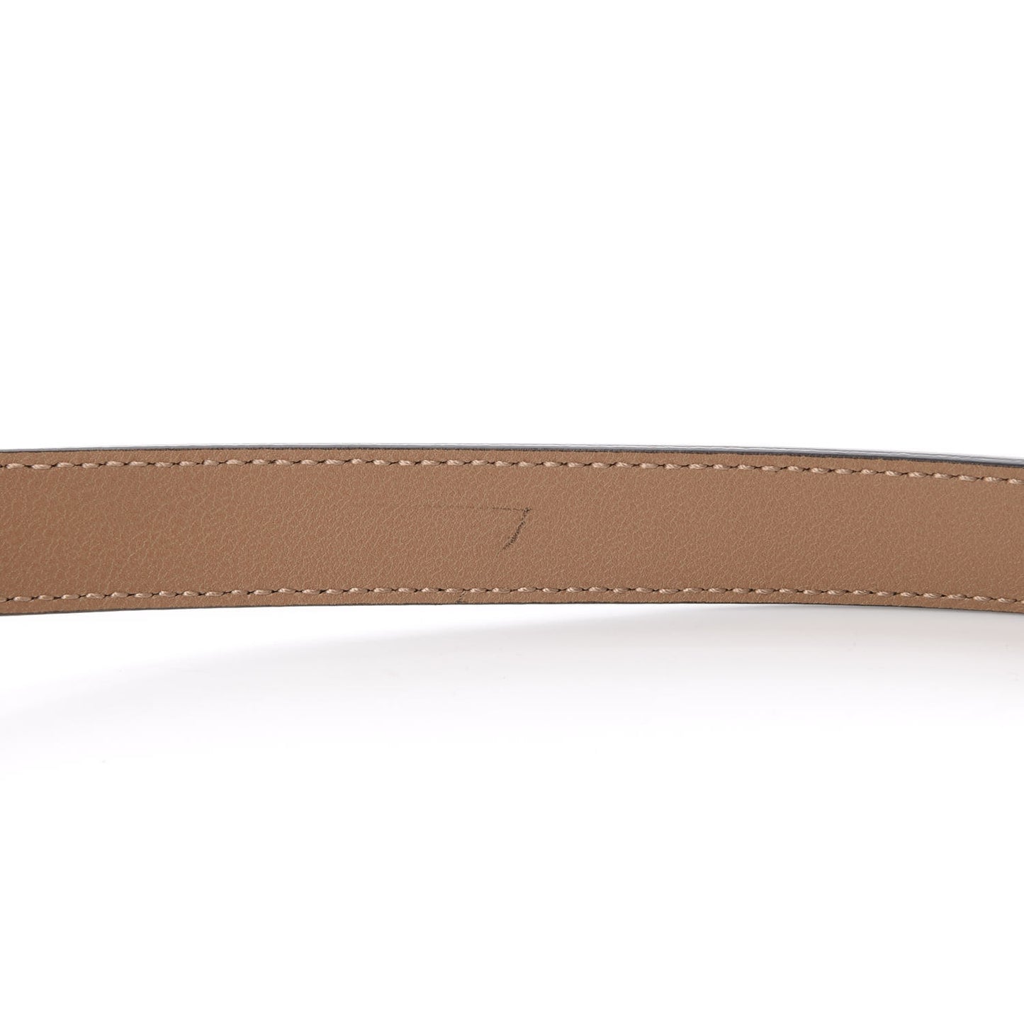 Moon Calfskin Double G 20mm Belt 75 30 Natural Tan