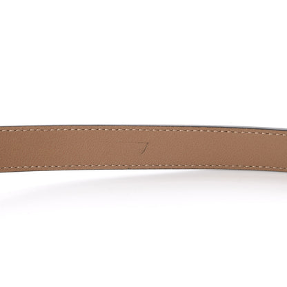 Gucci Moon Calfskin Double G 20mm Belt 75 30 Natural Tan 6 of 6