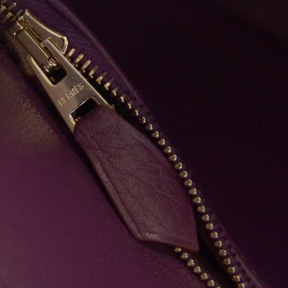 Hermes Taurillon Clemence Jypsiere 34 Violet 8 of 9