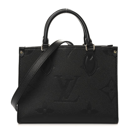 Louis Vuitton Empreinte Monogram Giant Onthego PM Black 1 of 9