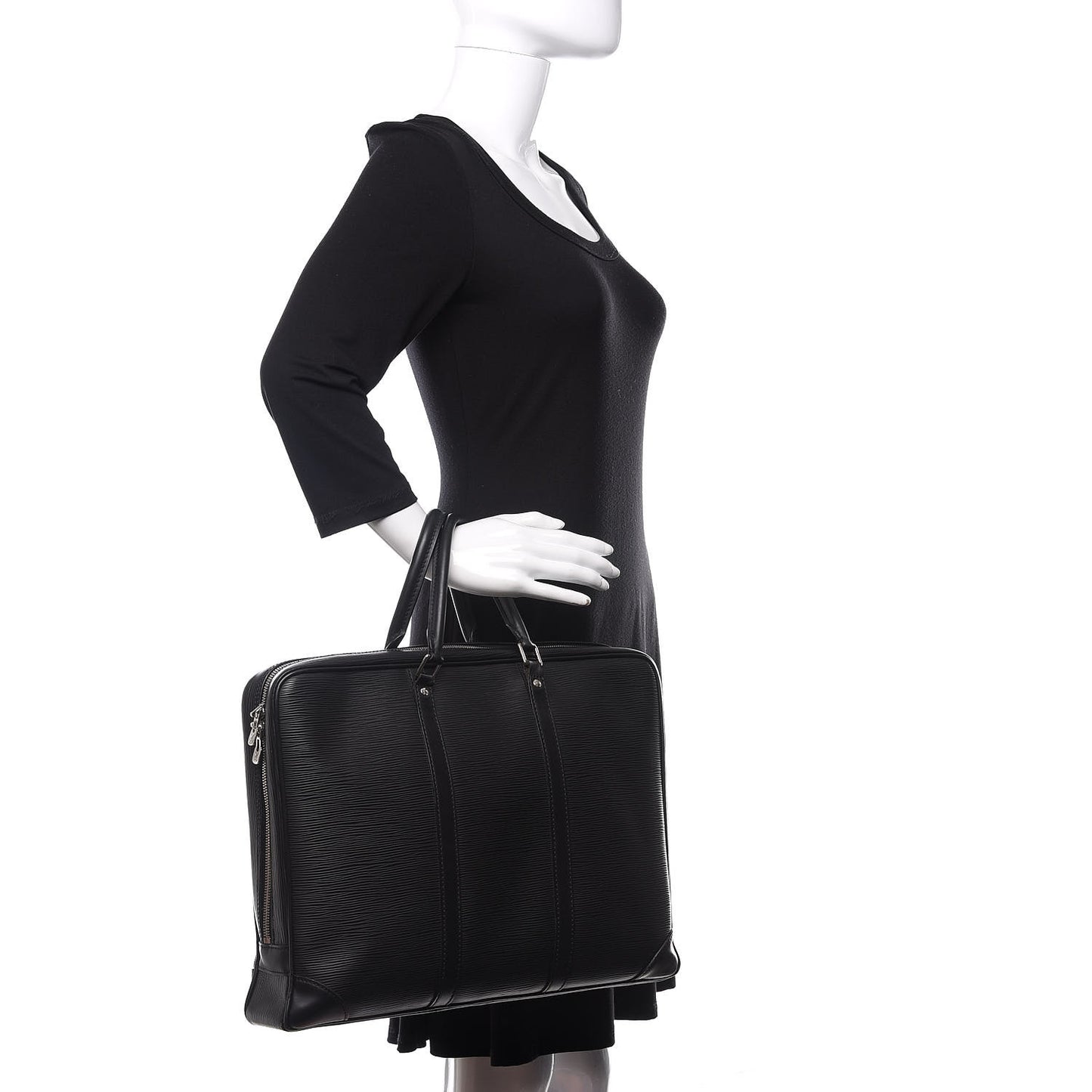 Epi Porte-Documents Voyage Briefcase Black
