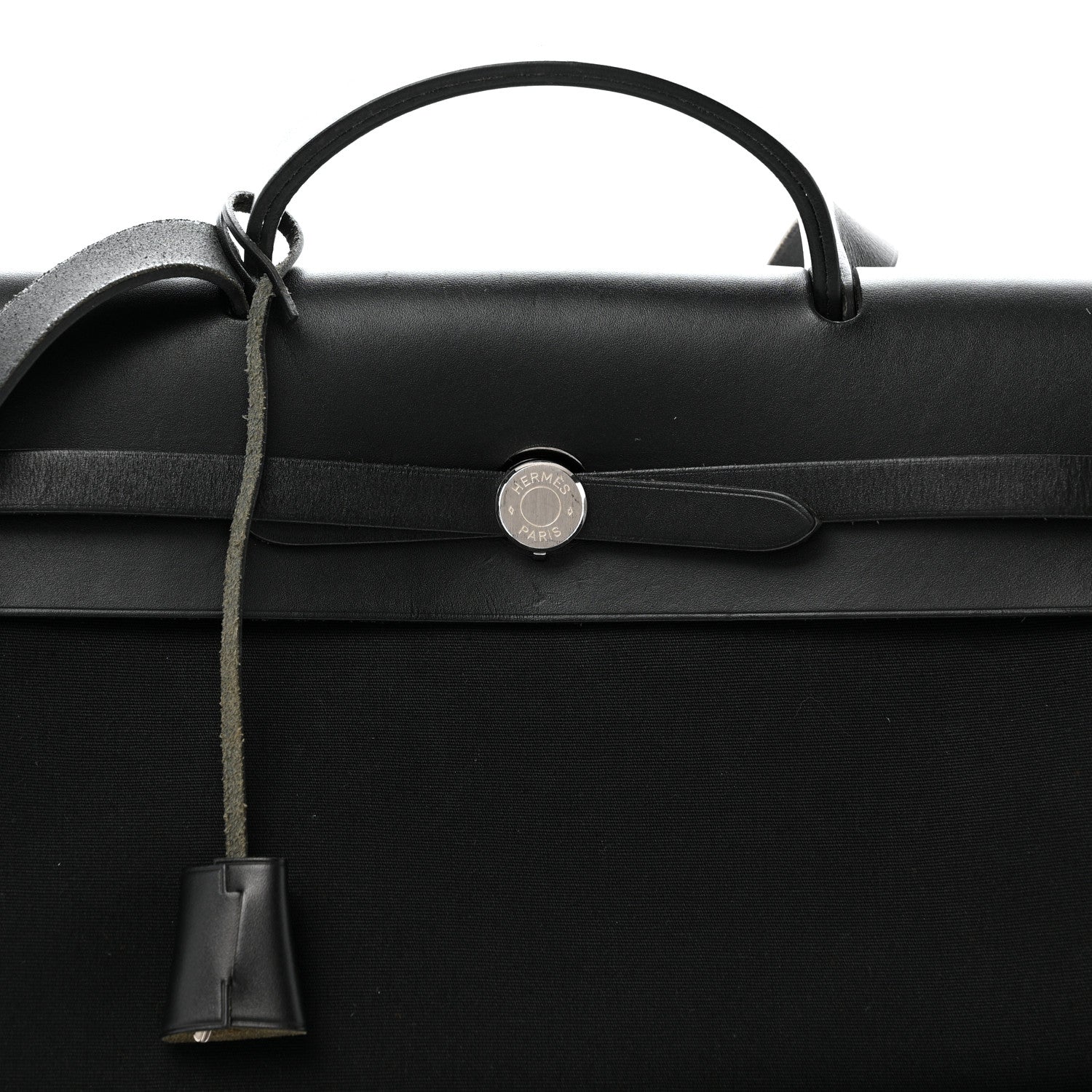 Hermes oile Vache Calfskin Herbag 39 MM Black 10 of 18